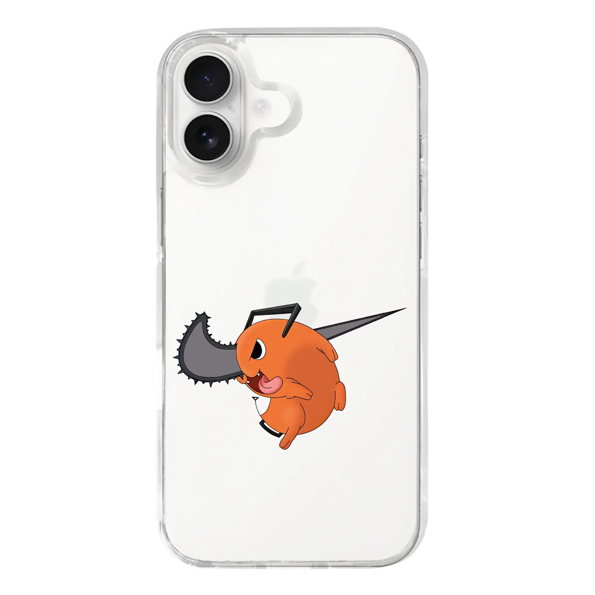 チェンソーマン グッズ,ポチタ - iPhone 17シリーズ 透明スマホケース – 薄型・耐衝撃・精密フィット保護カバー